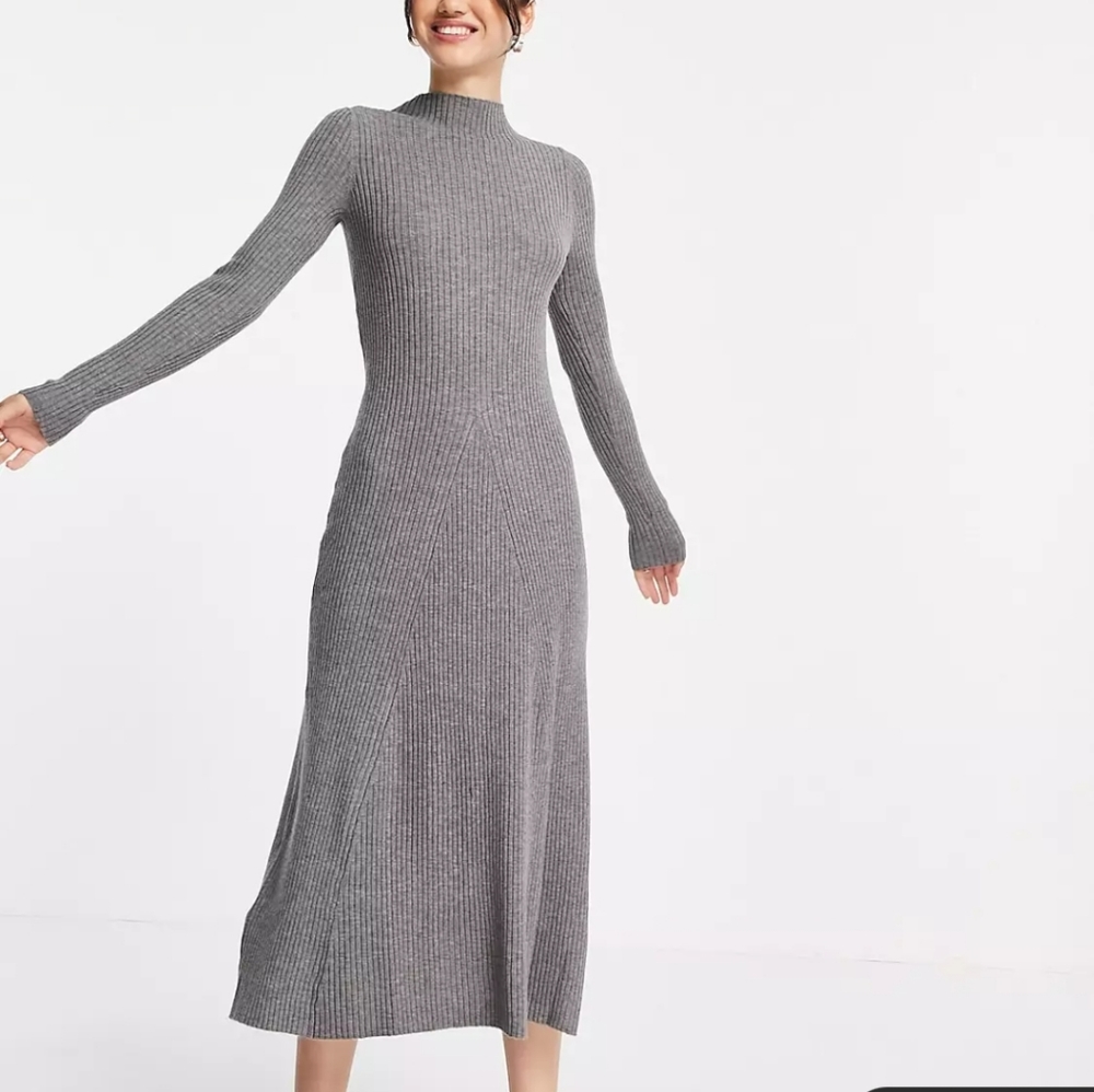 Knit Midi Dress